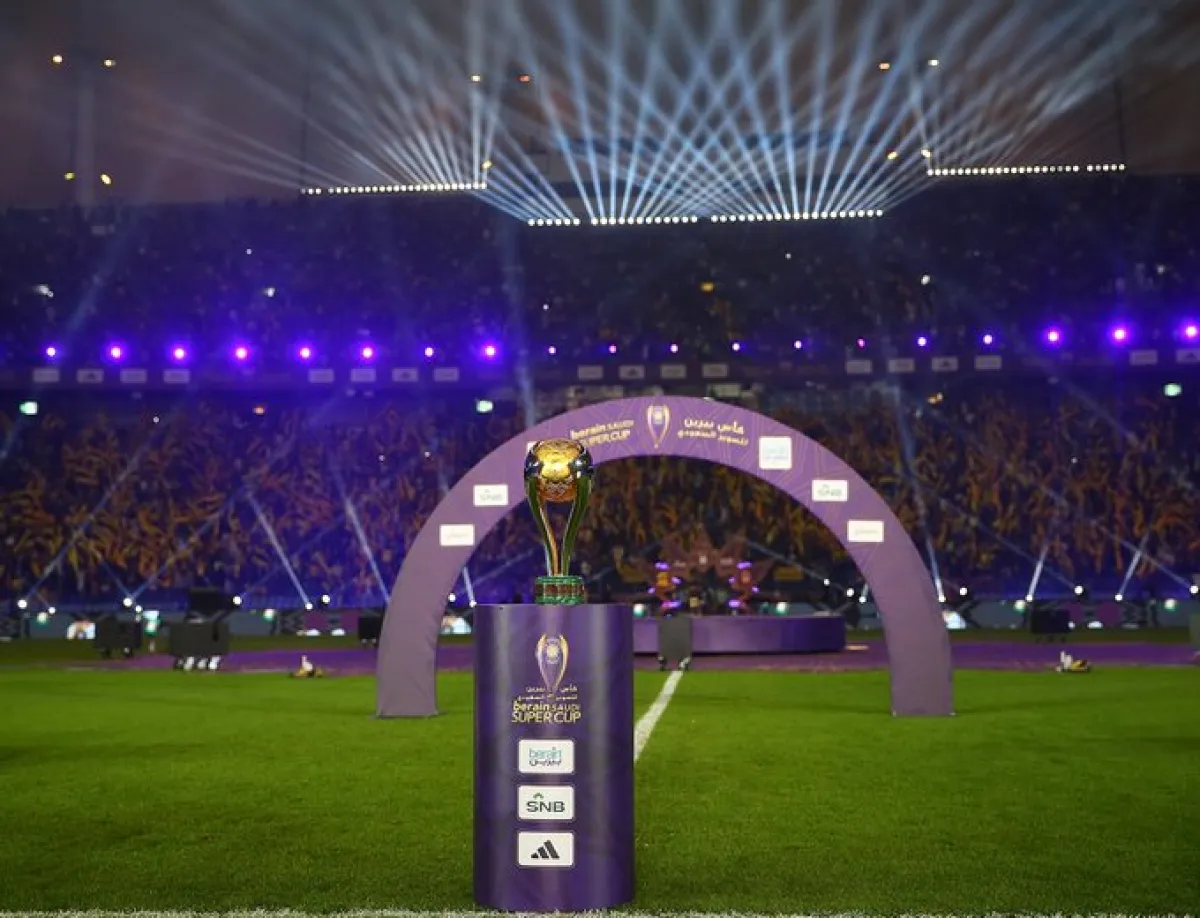  نهائي كأس السوبر السعودي - الصورة من حساب الكأس الرسمي على تويتر