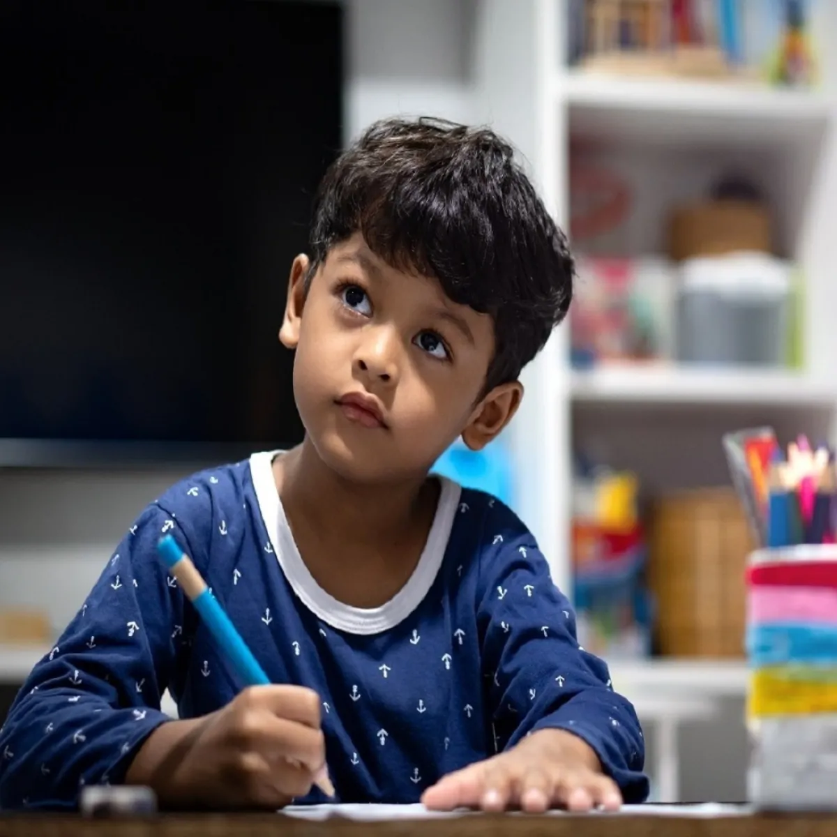 صورة لطفل يتمتع بمهارات عالية