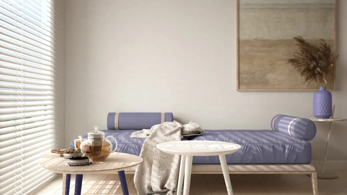 البنفسجي قد يحلّ على قماش الأرائك