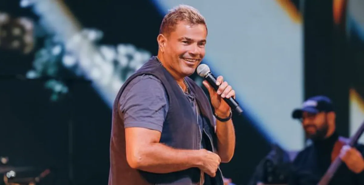 عمرو دياب -الصورة من حسابه على الانستغرام