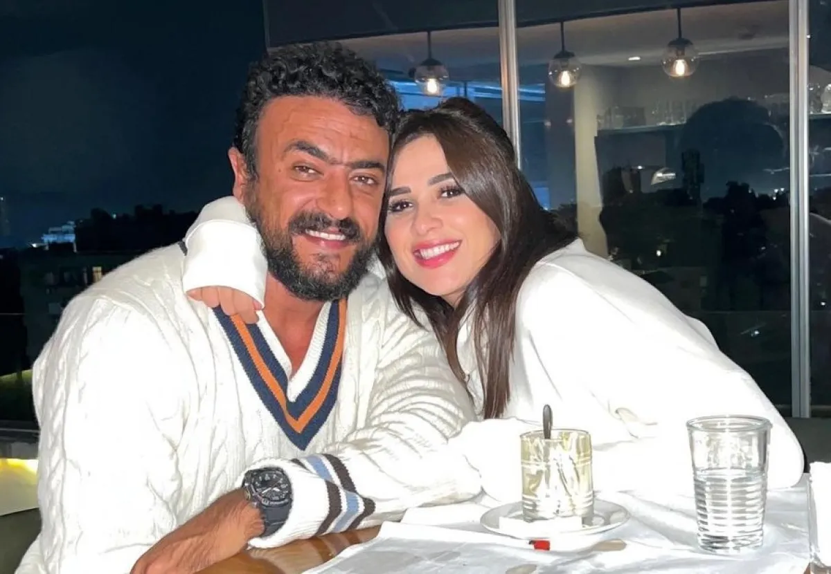 ياسمين عبد العزيز وأحمد العوضي - صورة من صفحتها على انستغرام