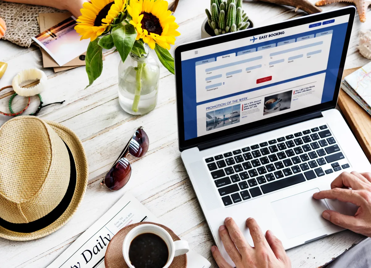 حجز رحلة الطيران