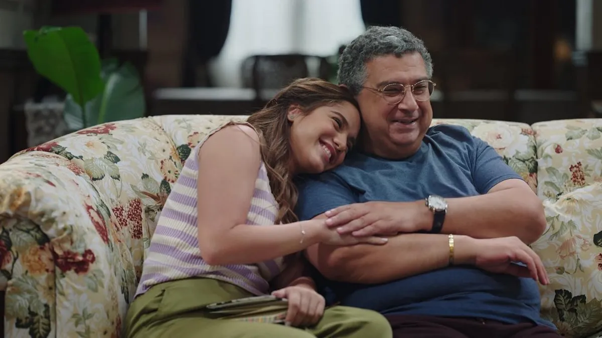 ماجد الكدواني ورنا رئيس من موضوع عائلي 2 - الصورة من حساب رنا رئيس على انستغرام