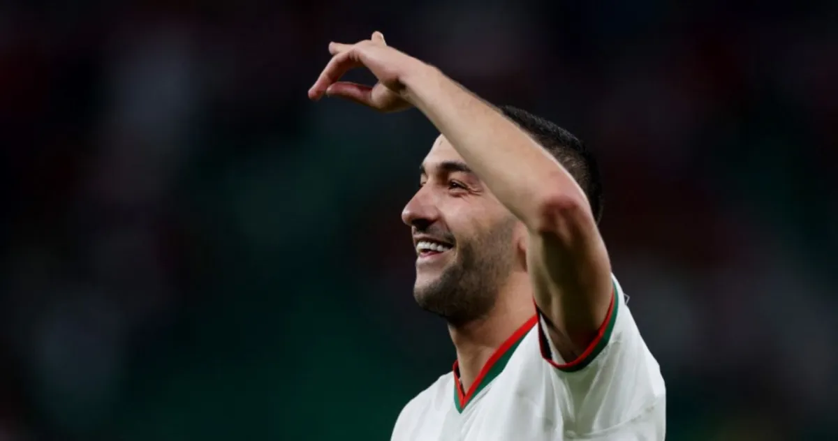 اللاعب المغربي حكيم زياش