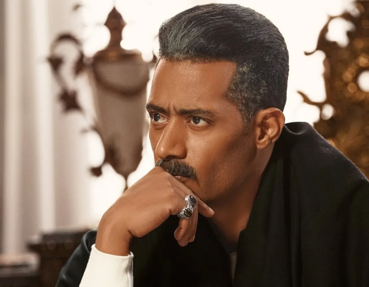 محمد رمضان - من كواليس مسلسل العمدة صورة من صفحته على انستغرام