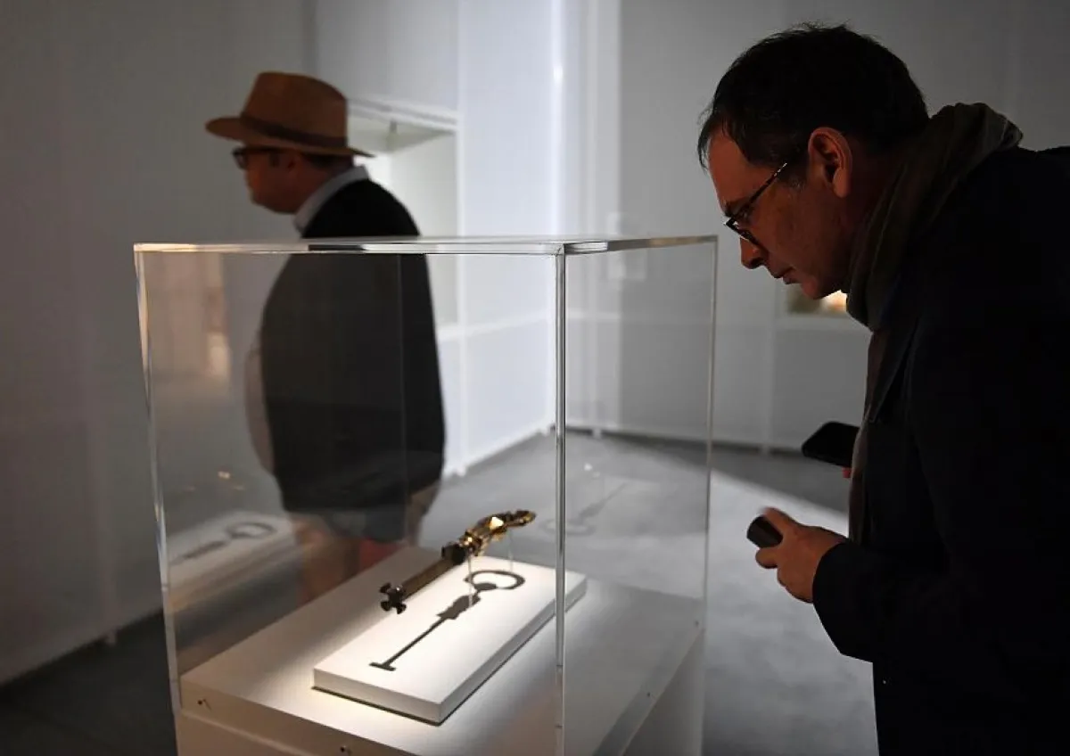 مشاركة المكتبة في بينالي الدرعية. الصورة من "واس"