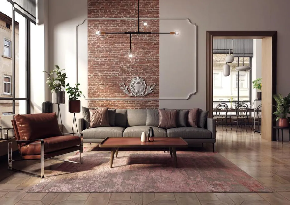 البني هو لون يعكس الدفء والعمق في المساحات الداخلية 