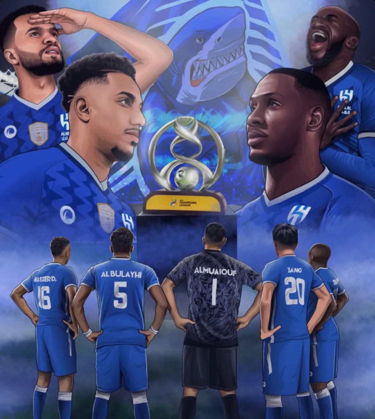  الهلال السعودي الـ35 عالميا والأول عربيا في قائمة أفضل 50 نادي حول العالم - الصورة من حساب النادي على تويتر