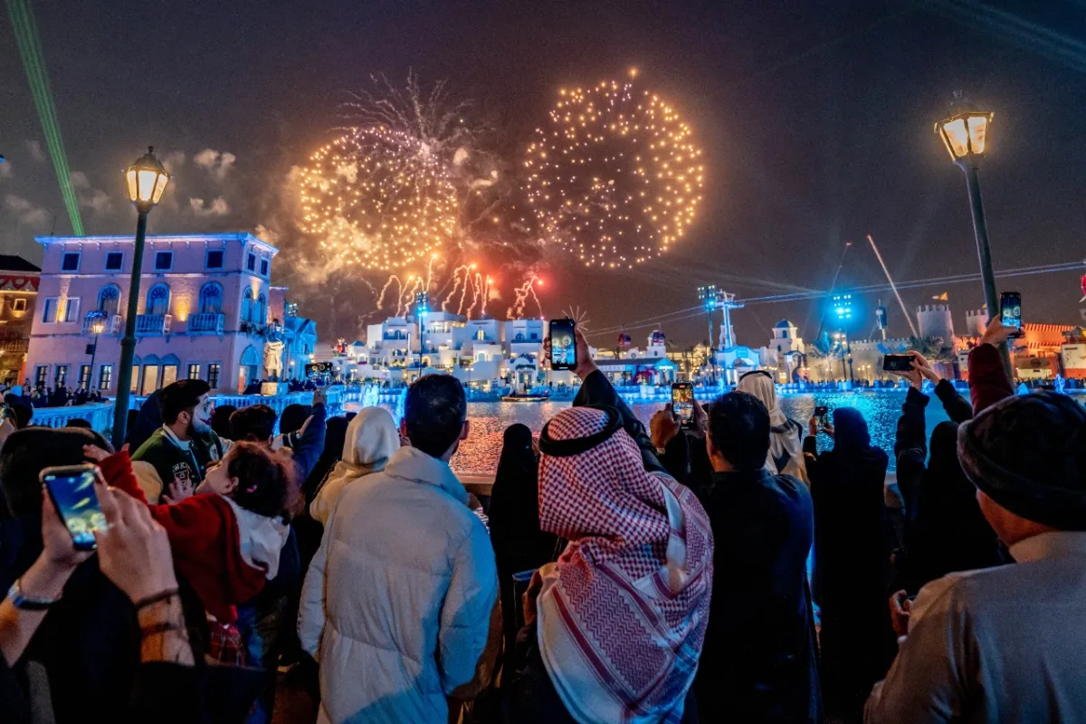 تقويم الرياض يستقطب 14 مليون زائر - الصورة من حساب تقويم الرياض على تويتر