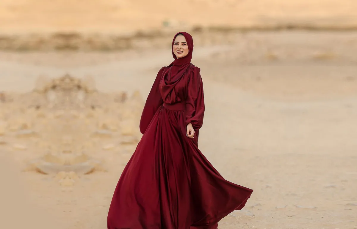 جهاد البنا بإطلالة مونوكروم - الصورة من حسابها على الانستغرام