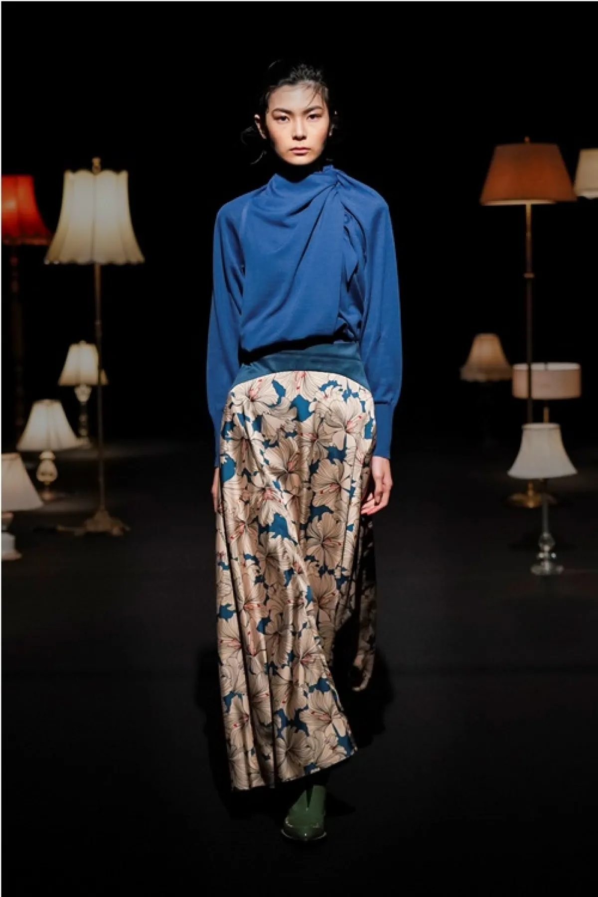 تنورة ماكسي متعددة الألوان من سوبور سورفاس Support Surface