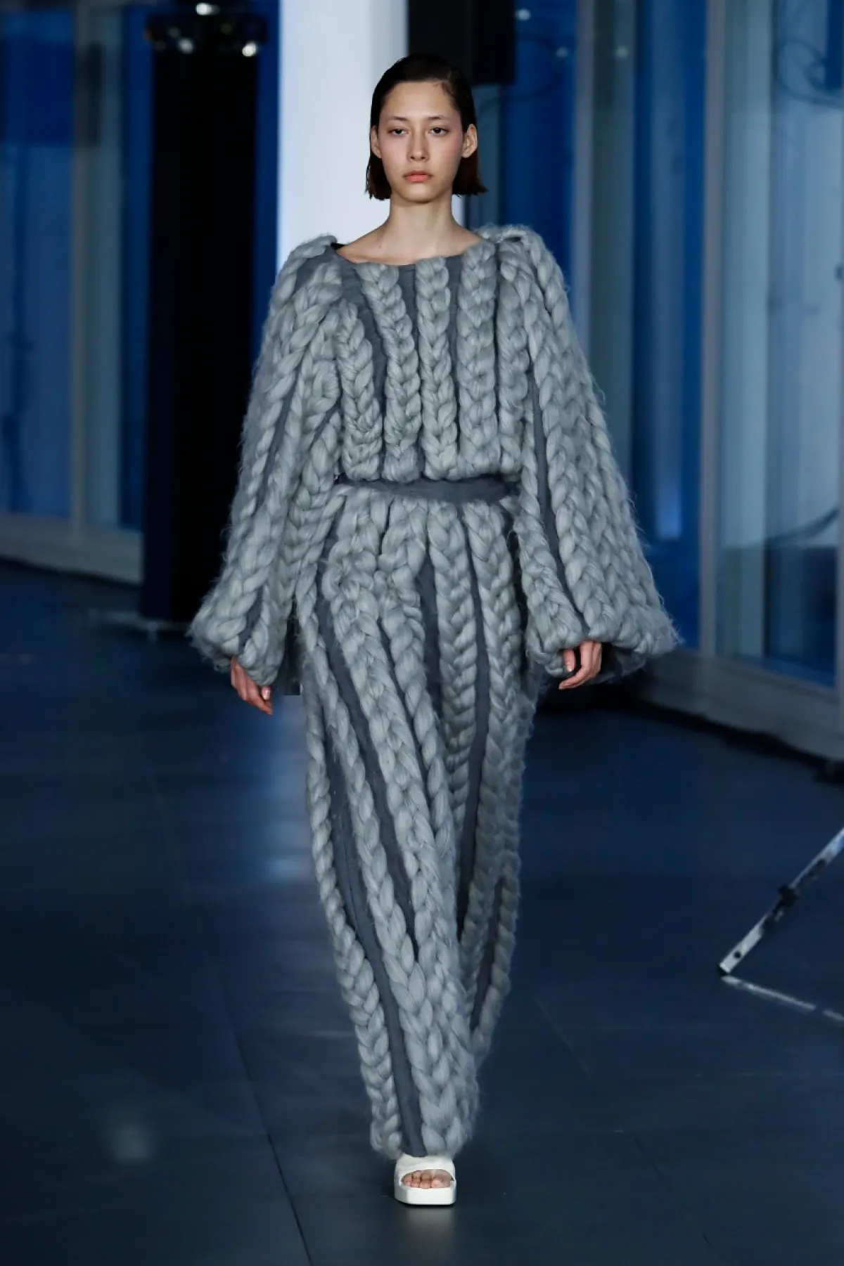 فستان صوف طويل من إسني ESNE