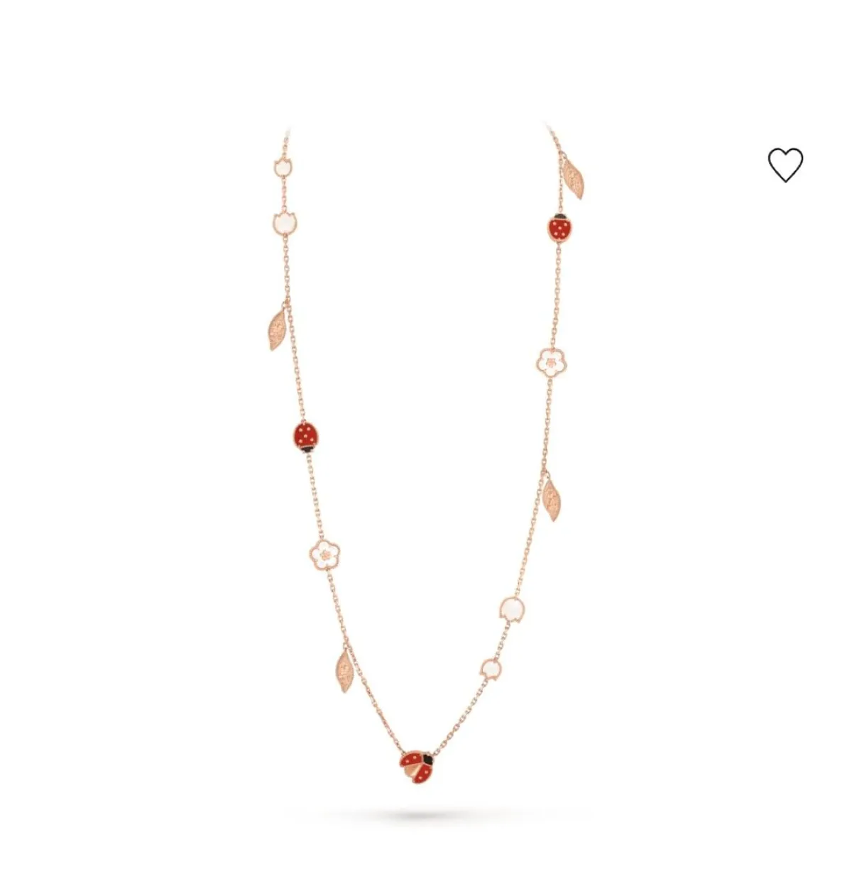 قلادة Lucky Spring من فان كليف آند أربلز Van cleef&Arpels 