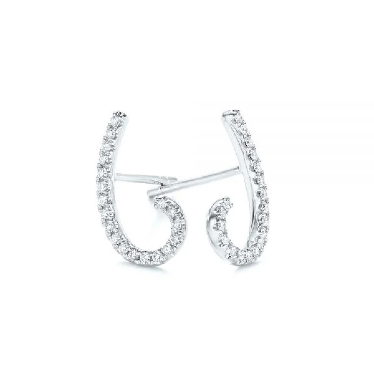 أقراط حرف J من Joseph  Jewelery 