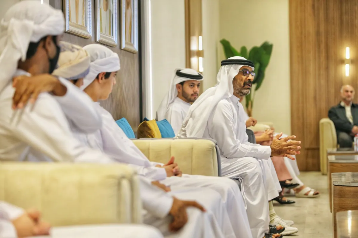 جزء من لقاء مبادرة موروثنا- الصورة من مركز حمدان بن محمد لإحياء التراث 