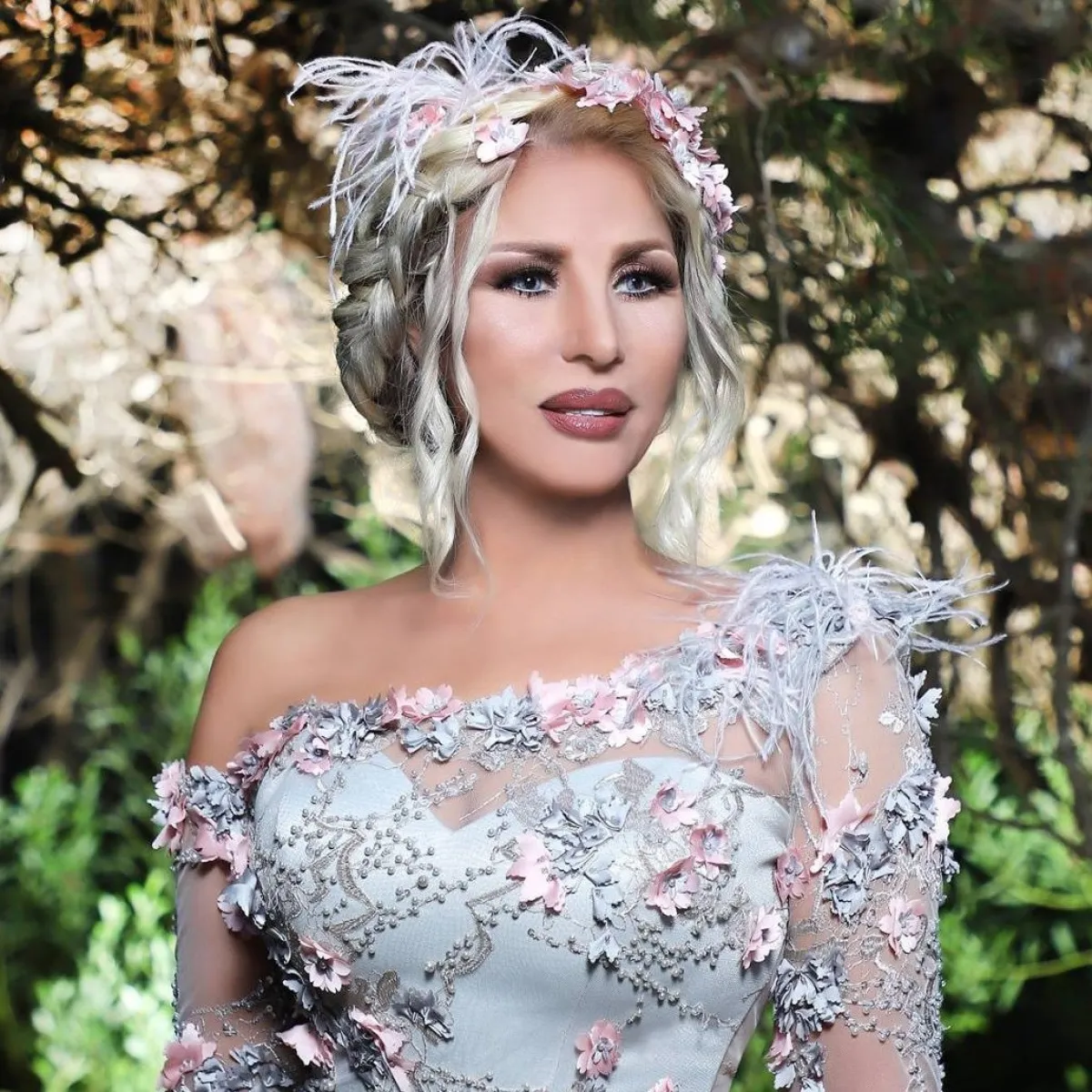 الفنانة صوفية صادق-الصورة من حسابها على الفيسبوك