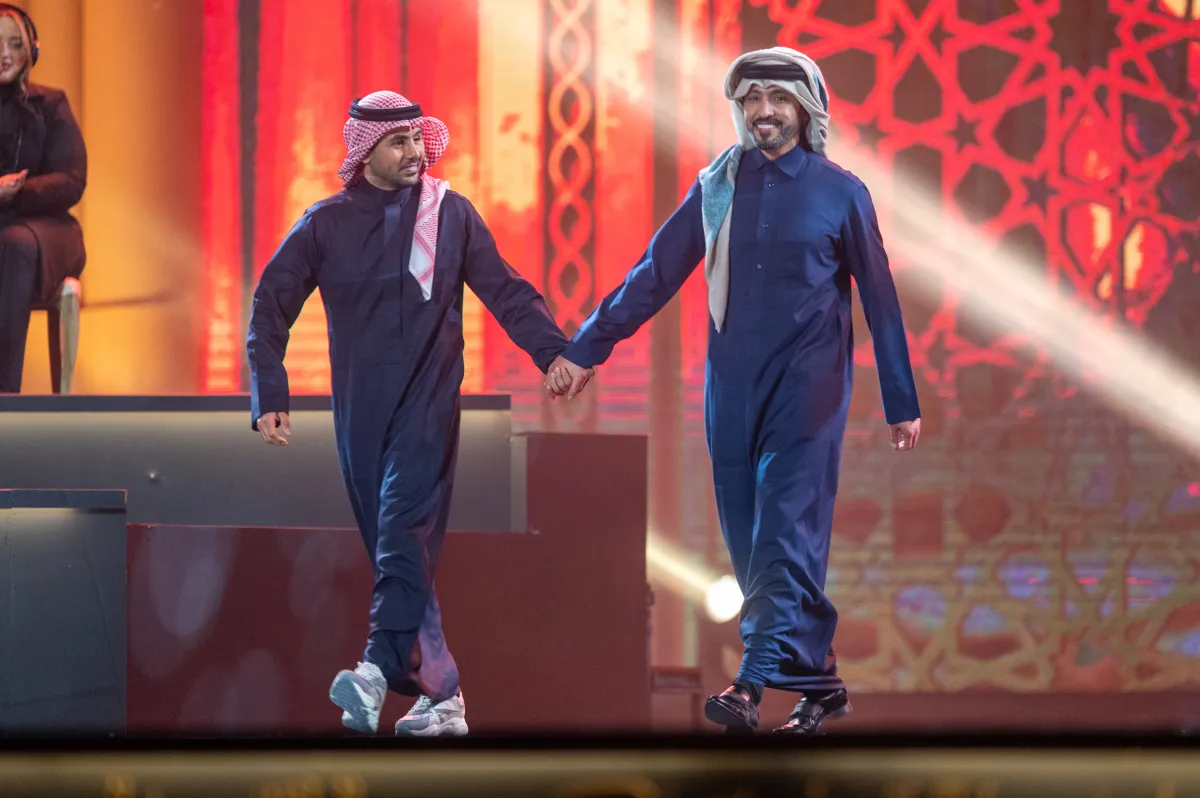 فؤاد عبدالواحد وفهد الكبيسي - الصورة من الهيئة العامة للترفيه