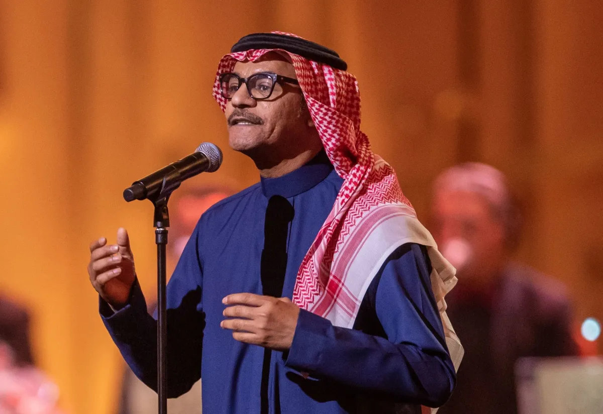 رابح صقر - صورة من المركز الاعلامي للهيئة العامة للترفيه 