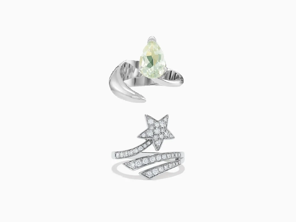 موديلات خواتم من وحي الفضاء تزيدكِ سحراً وجاذبية