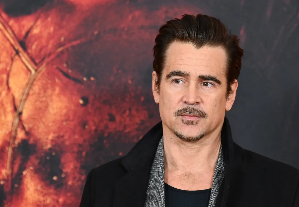 Irish actor Colin Farrell arrives for "The Batman" world premiere at Josie Robertson Plaza in New York, March 1, 2022. ANGELA WEISS / AFP
