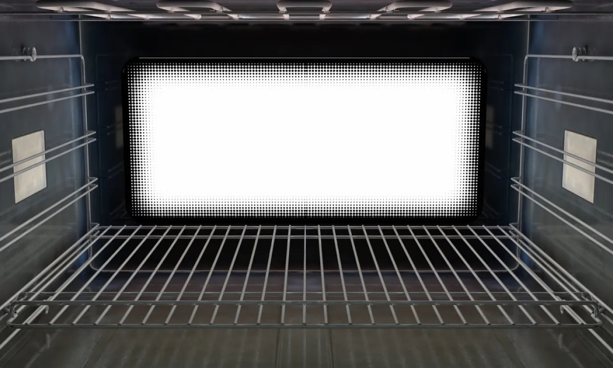 الشبكات الخاصة بشواية الفرن تتطلب التنظيف