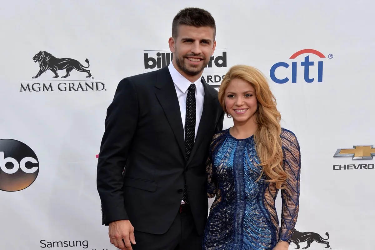 Singer Shakira (R) and soccer player Gerard Pique attend the 2014 Billboard Music Awards at the MGM Grand Garden Arena on May 18, 2014 in Las Vegas, Nevada. Frazer Harrison/Getty Images/AFP