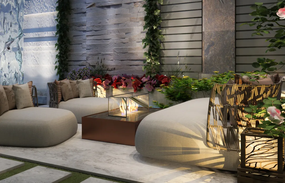 المدفأة الخارجية 