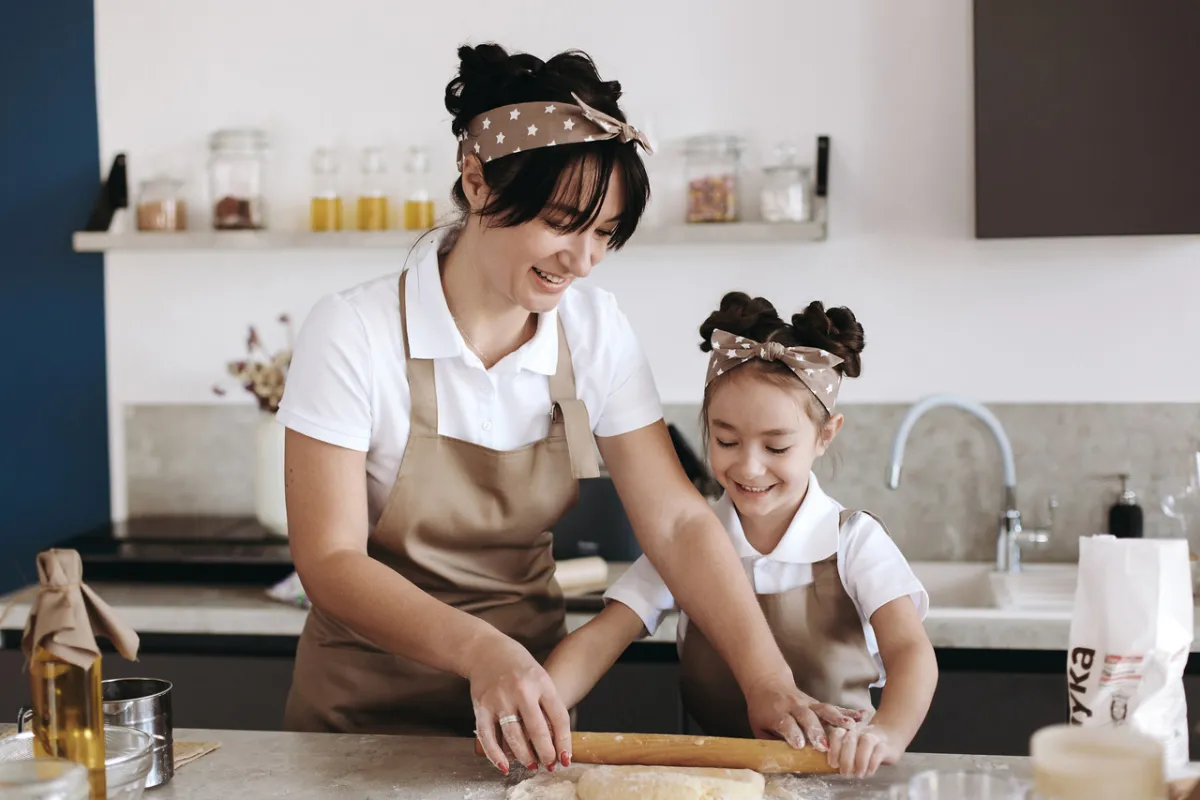 صورة لعجن البيتزا