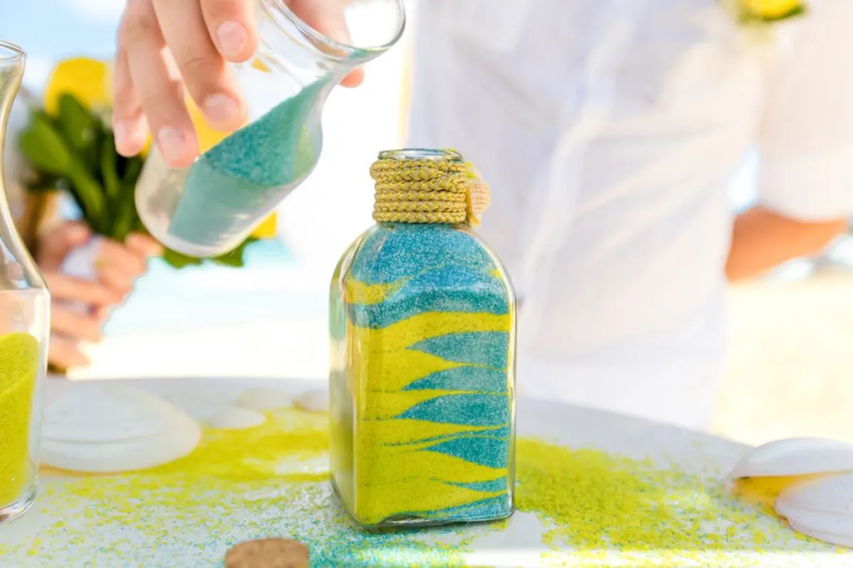 تلوين الرمال