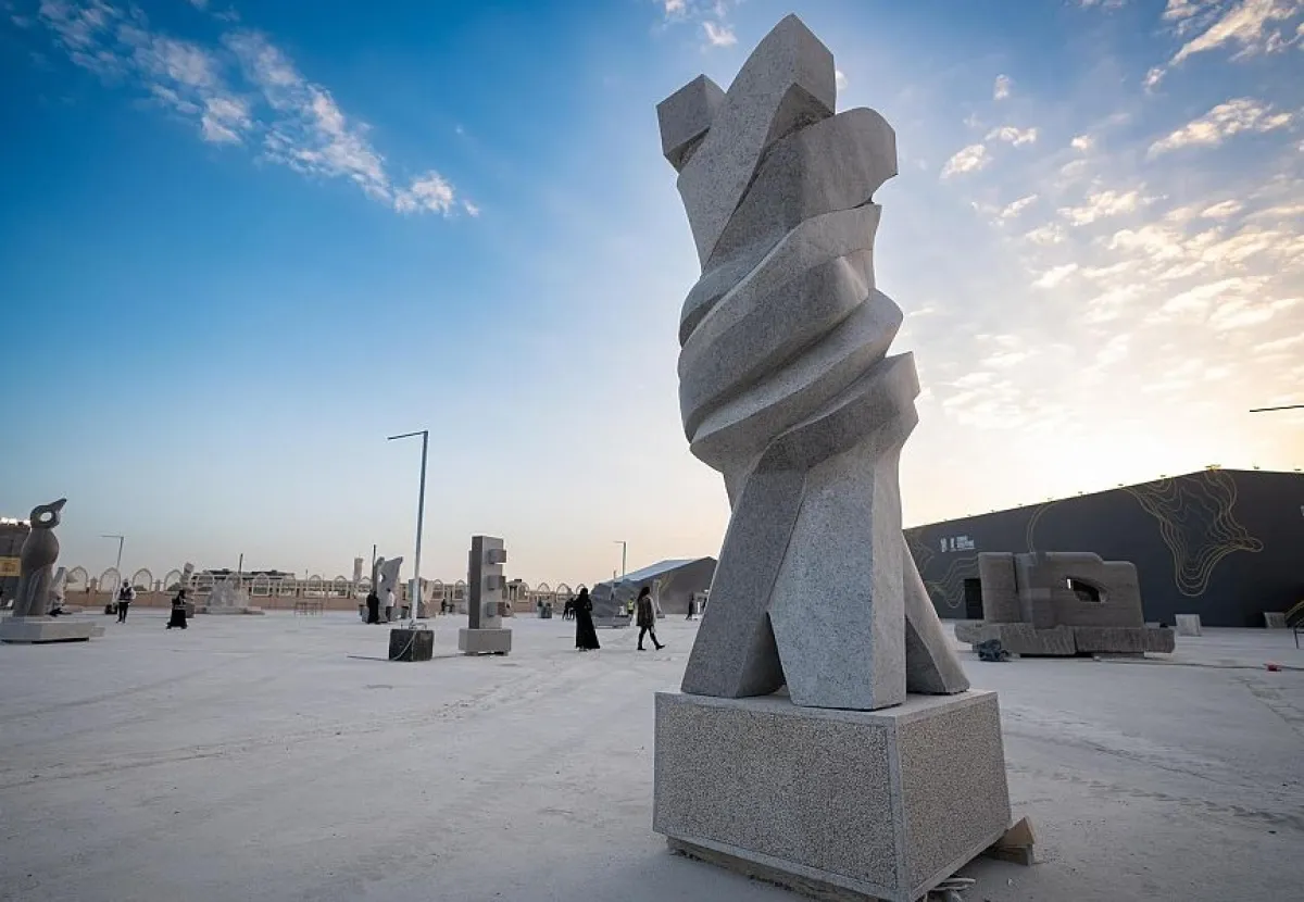 ورش عمل وزيارات تعليمية خلال المعرض. الصوة من "واس"