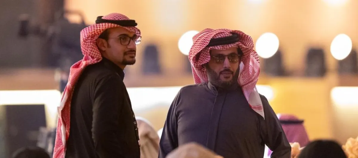 المستشار تركي آل الشيخ  ومحمد زكي حسنين