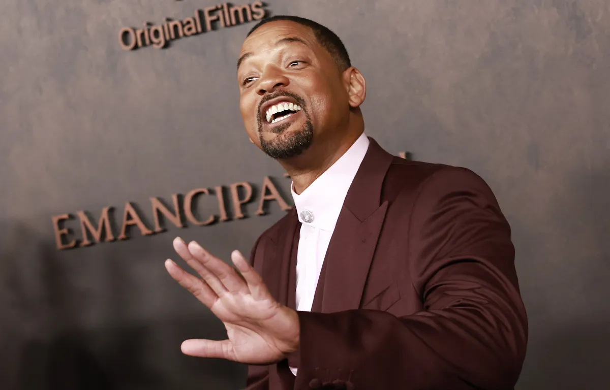 US actor Will Smith arrives for the premiere of Apple Original Films' "Emancipation" at the Regency Village Theatre in Westwood, California, on November 30, 2022. Michael Tran / AFP