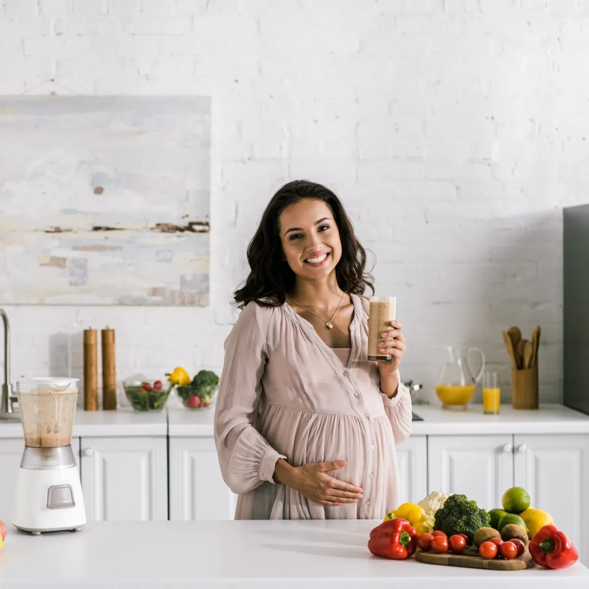 صورة لحامل وسط المطبخ