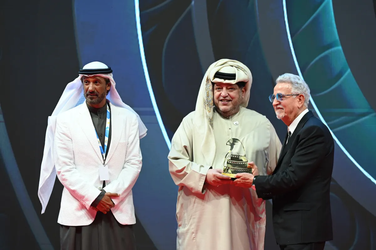 أحمد غولشن - الصورة من المركز الإعلامي لمهرجان العين السينمائي الدولي 