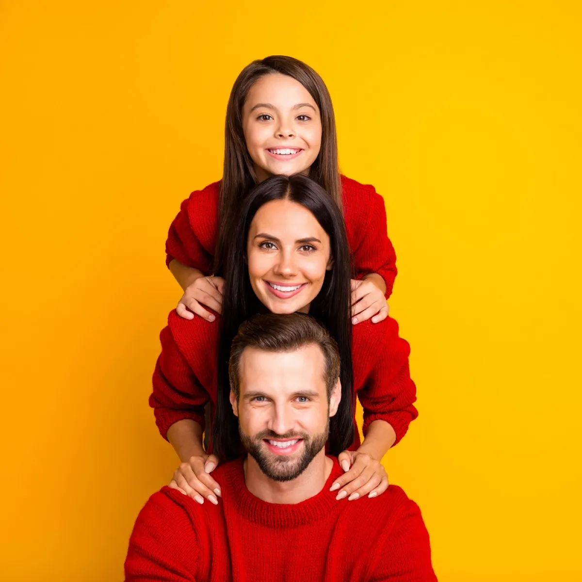 صورة طريفة للعلاقة بين أفراد الأسرة