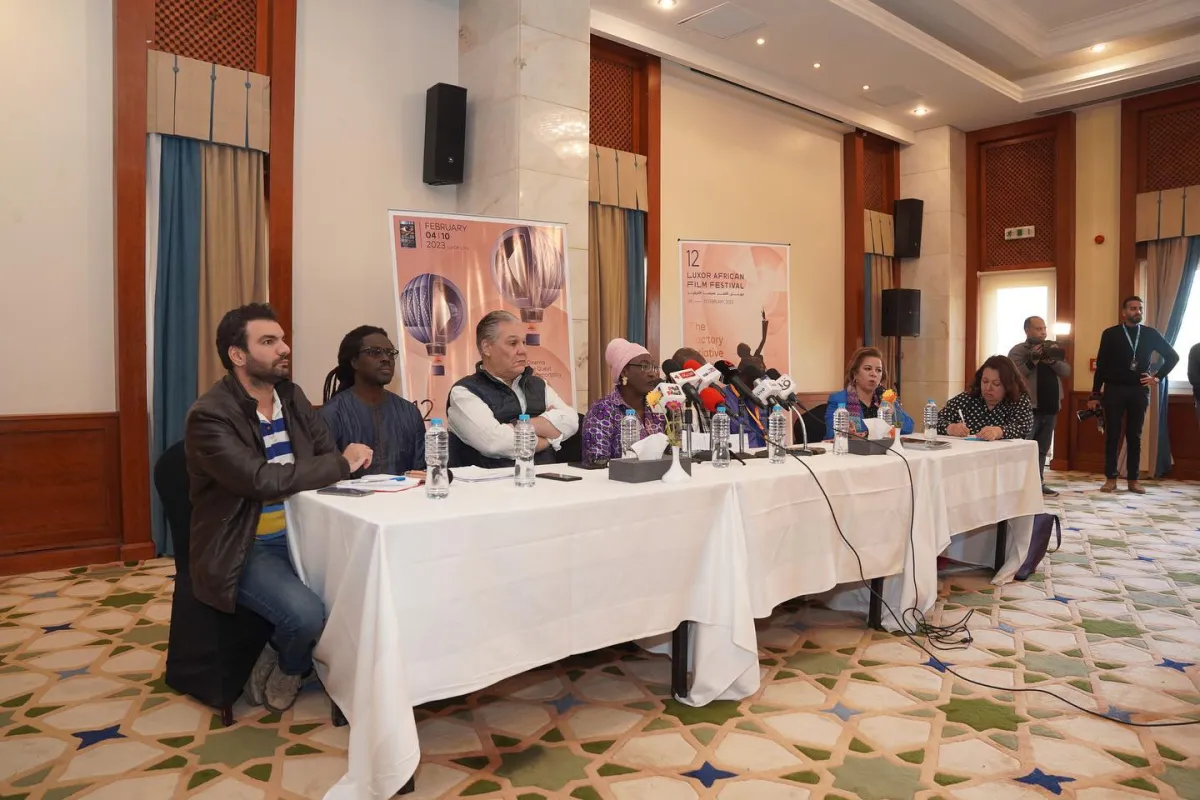 جانب من حضور الندوة - الصورة من المركز الإعلامي لمهرجان الأقصر للسينما الإفريقية