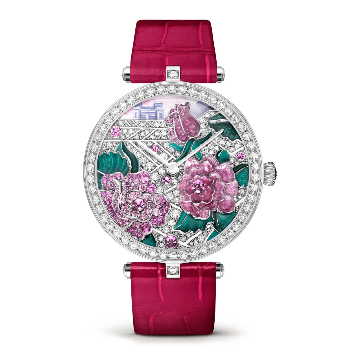 ساعة Lady Arpels Poème Rose من فان كليف آند أربلز Van cleef&Arpels