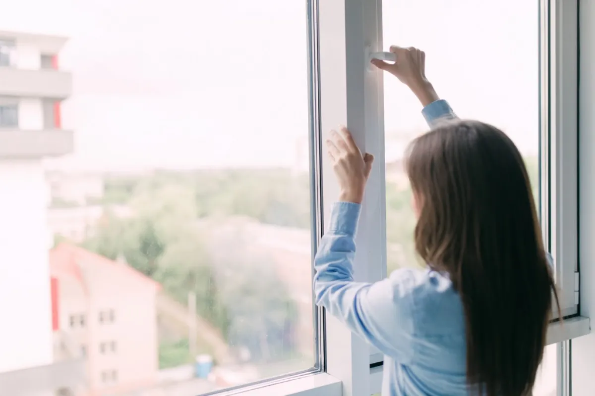  تهوئة غرف المنزل، في المناخ البارد