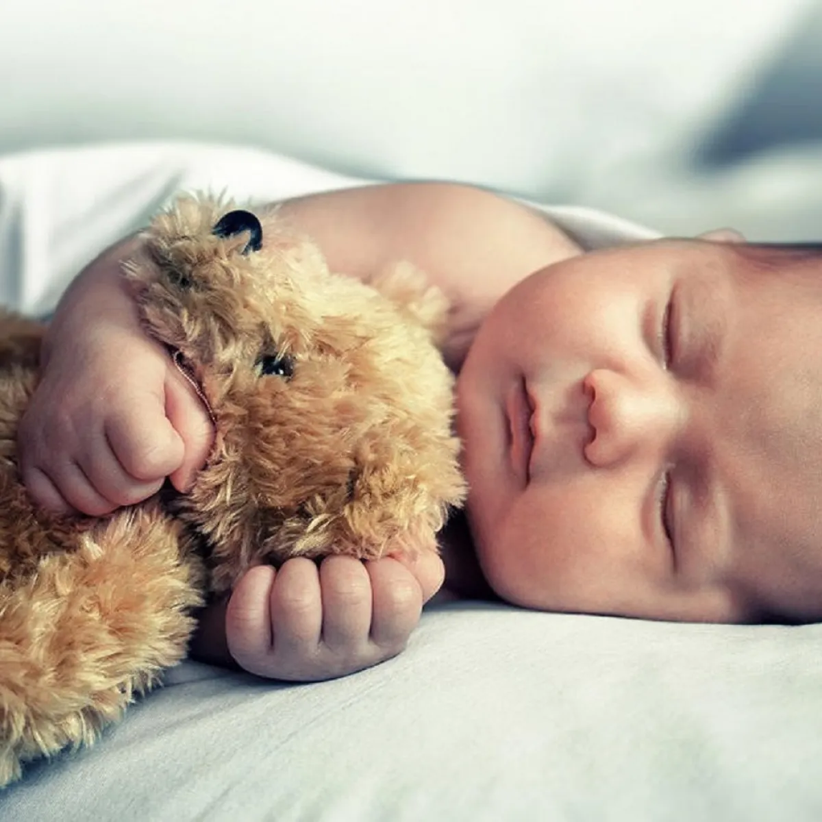 صورة لطفل نائم