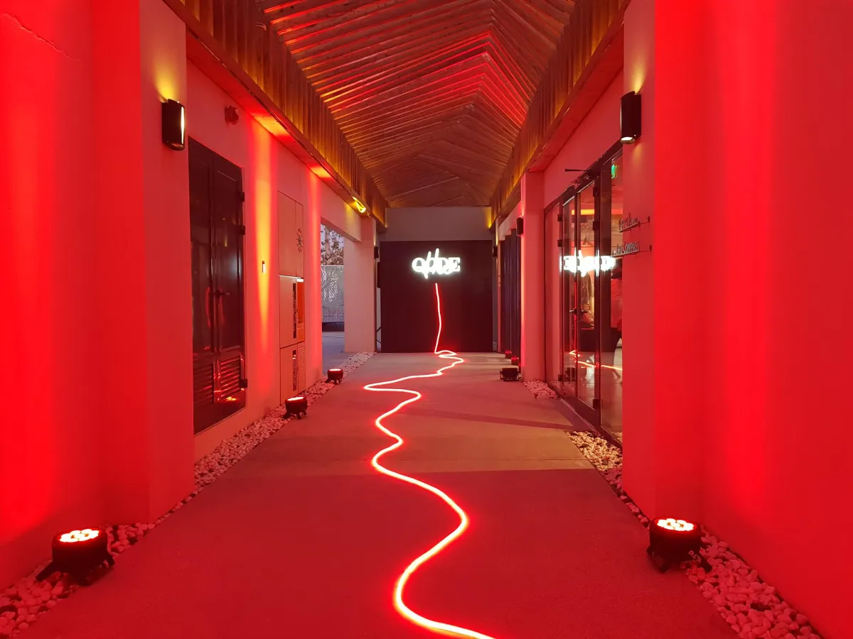 مدخل موقع الفعالية