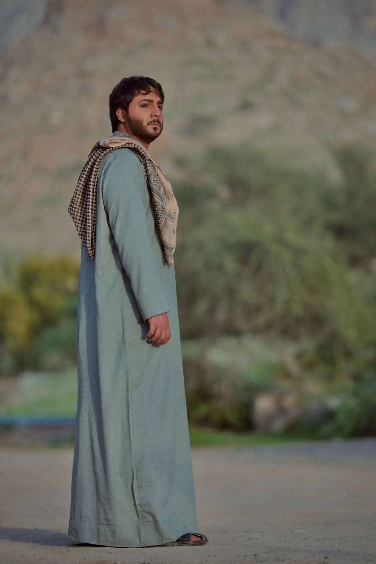 خالد الشمري من كواليس مسلسل جذوع