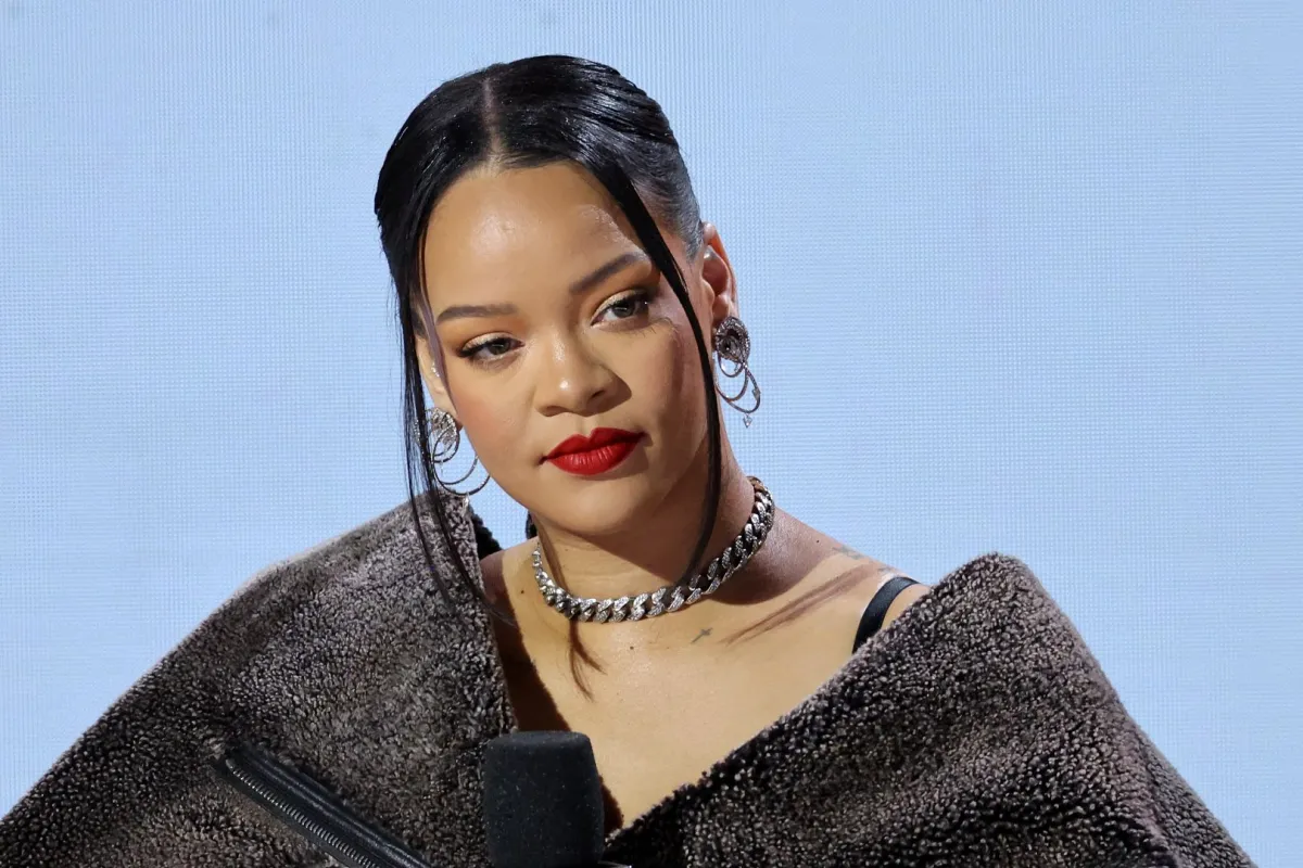 Rihanna at Phoenix Convention Center on February 09, 2023 in Phoenix, Arizona. Mike Coppola/Getty Images/AFP