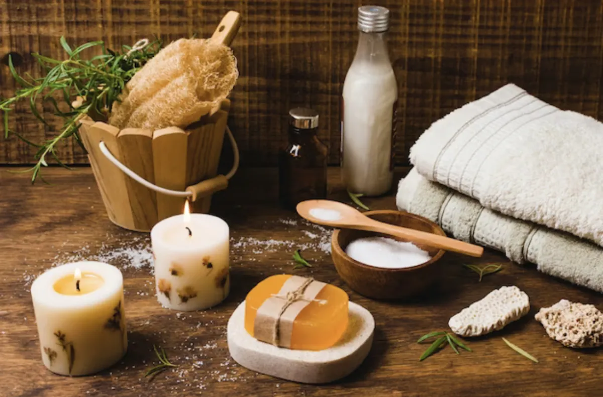 خلطة الصابون المغربي وزيت الزيتون