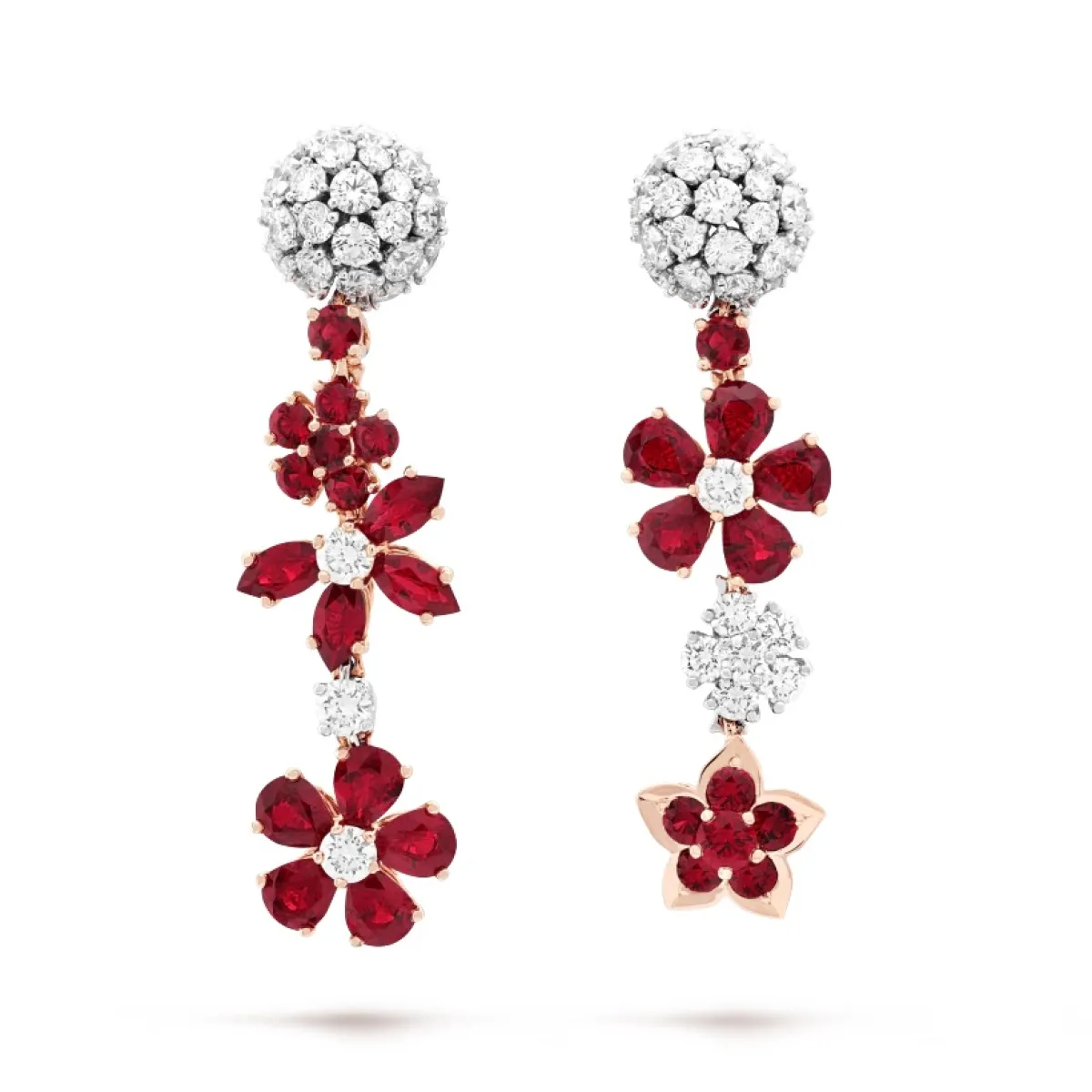 أقراط Folie des Prés من فان كليف آند أربلز Van Cleef & Arpels