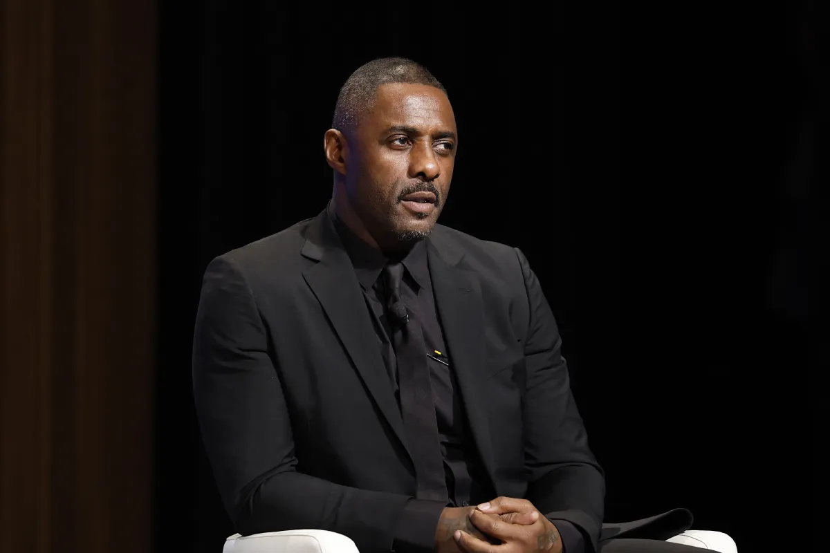 Actor Idris Elba  at the African American History and Culture Museum on December 13, 2022 in Washington, DC. Anna Moneymaker / GETTY IMAGES NORTH AMERICA / Getty Images via AFP