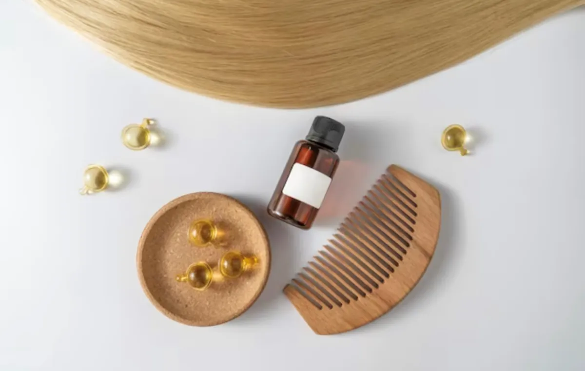 لترطيب وتنعيم الشعر