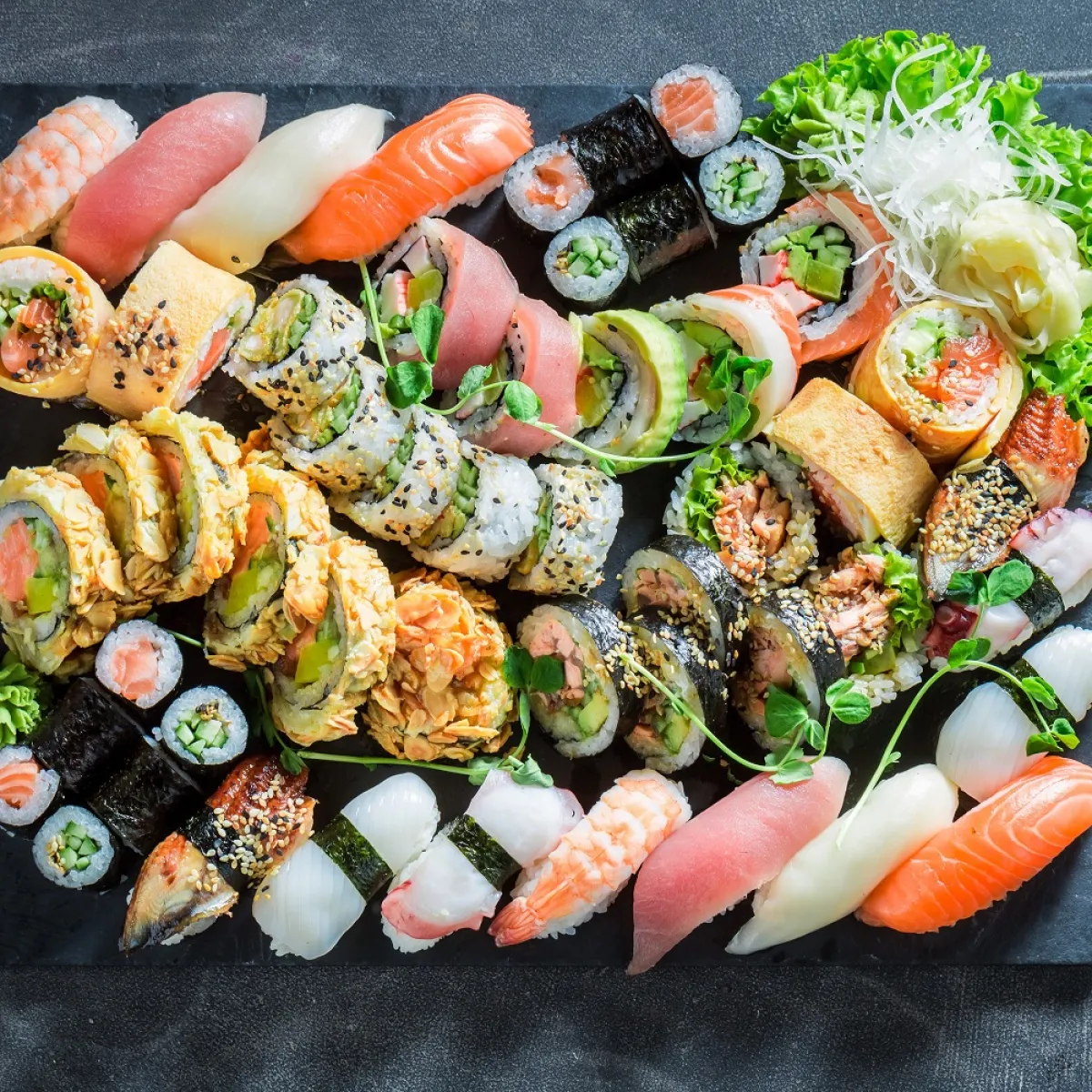 صورة تعبيرية لجمال تنوع السوشي