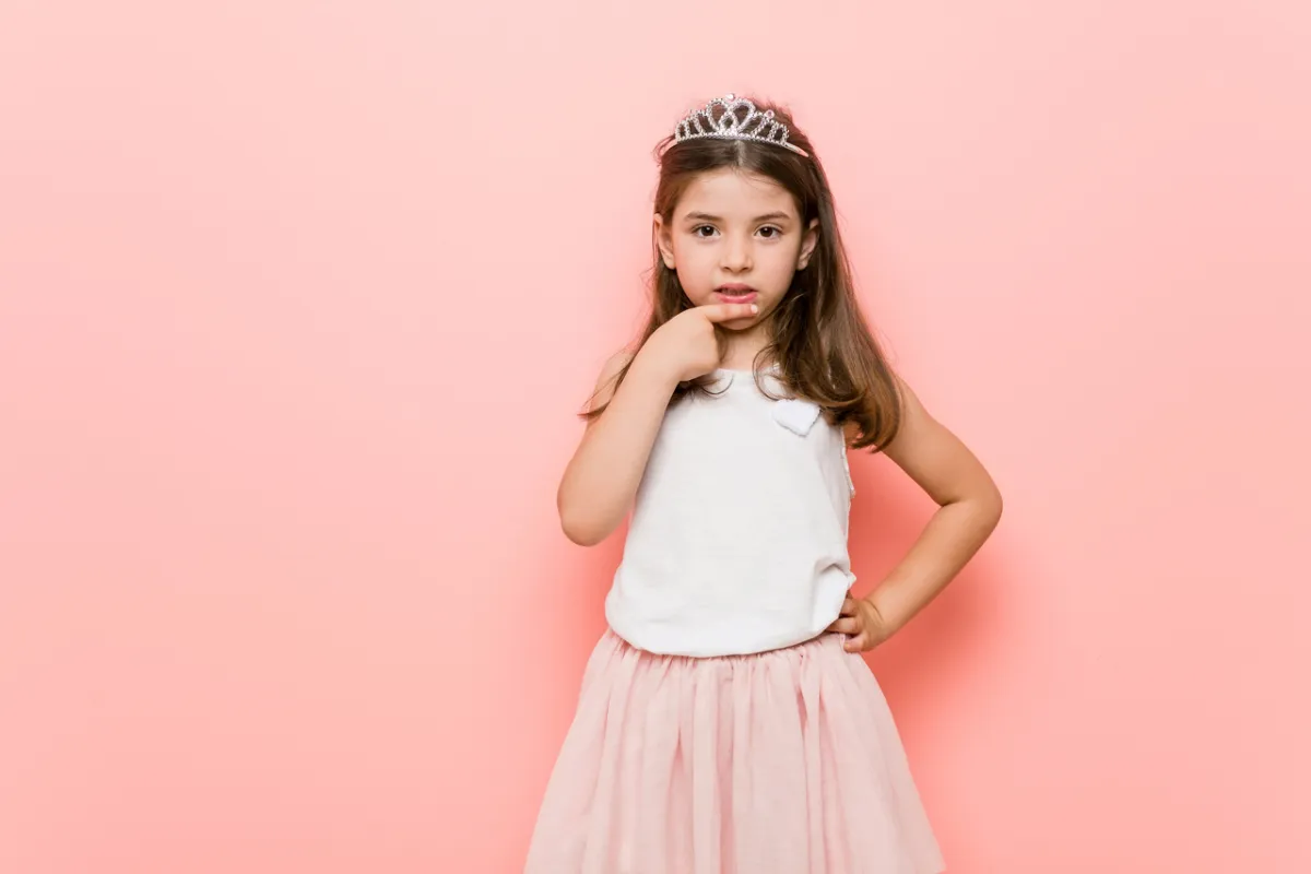 صورة لأميرة صغيرة