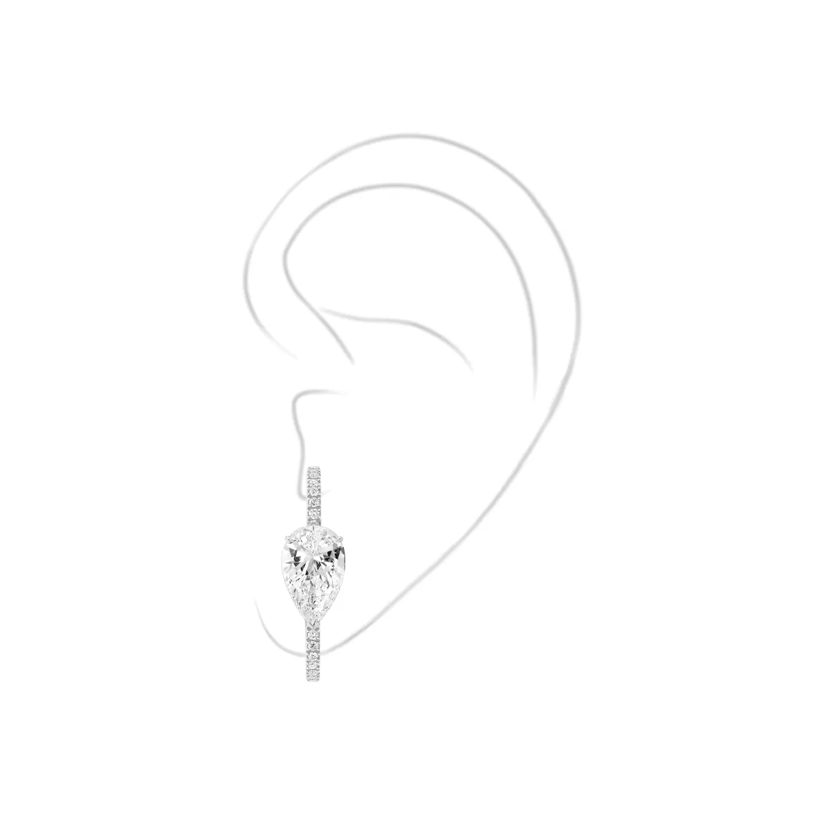 قرط Mono Clip Oreille من ميسيكا