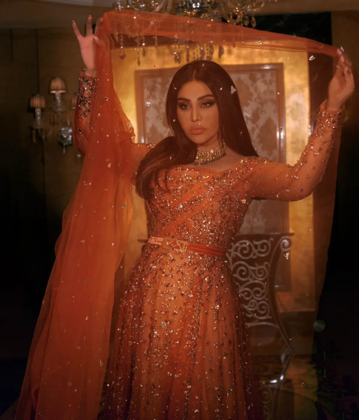 أحلام- الصورة من حسابها على الانستغرام